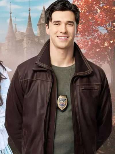 TV Series Providence Falls Liam O'Conner Brown Leather Jacket