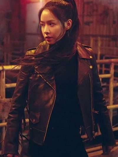 Twelve S01 Lee Joo-bin Black Leather Jacket