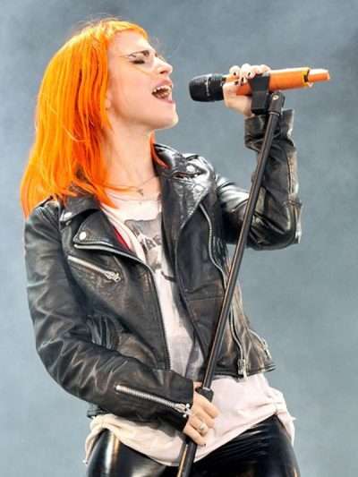 Leeds Music Festival Hayley Williams Leather Jacket