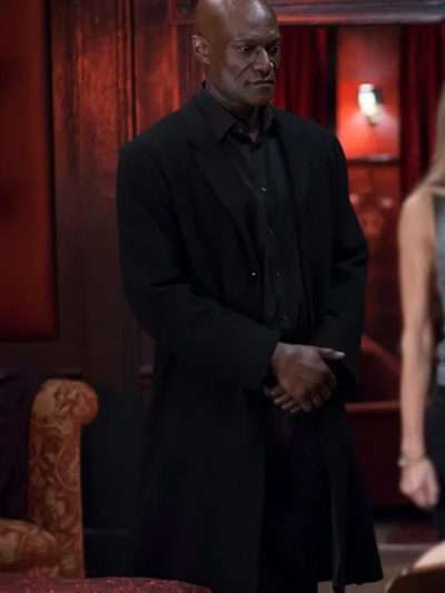 Midnight, Texas Lemuel Bridger Black Wool Coat
