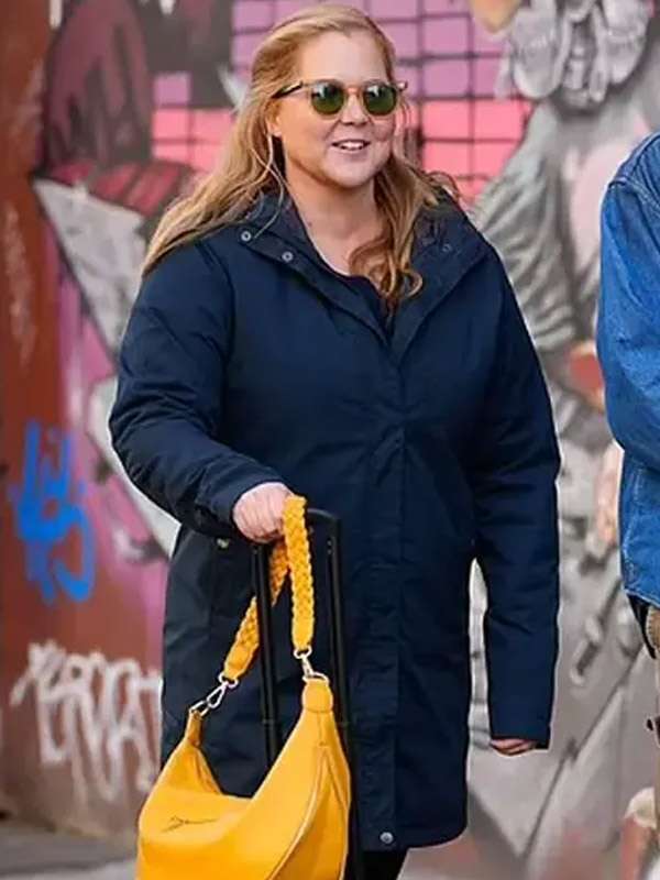 Amy Schumer Life And Beth S02 Blue Hooded Jacket