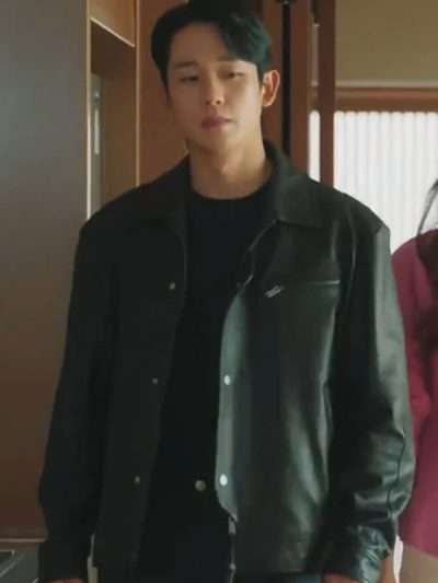 Love Next Door Jung Hae-in Leather Jacket