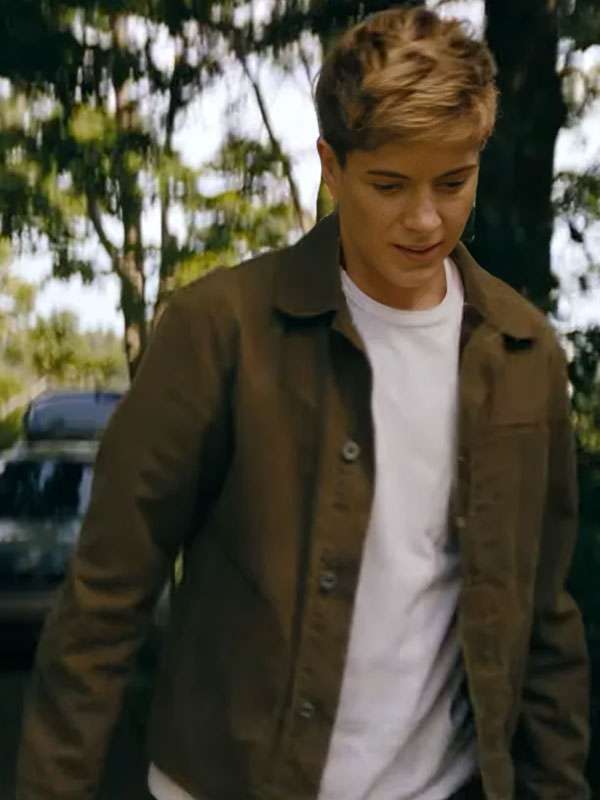 Wayward 2025 Mae Martin Brown Cotton Jacket