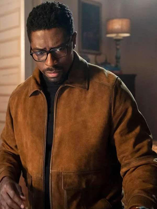 Ciprien Grieve Mayfair Witches S02 Brown Bomber Jacket