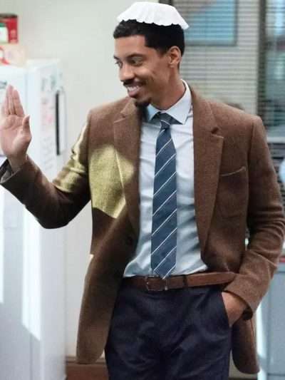 The Paper 2025 Melvin Gregg Brown Wool Blazer
