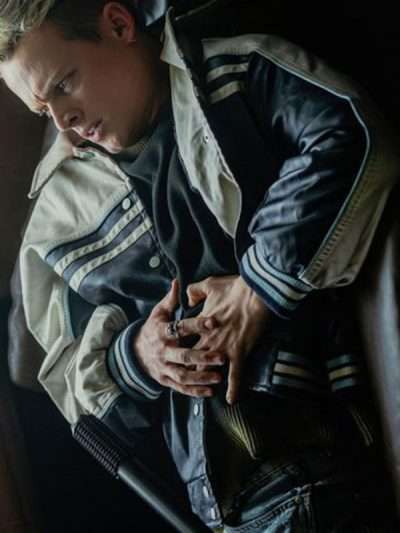 MobLand 2025 Anson Boon Bomber Jacket