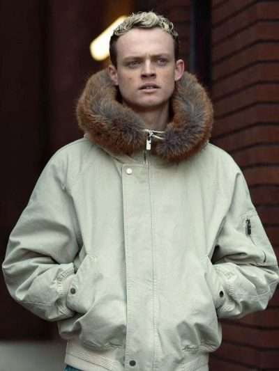 Mobland Eddie Harrigan White Parka Jacket