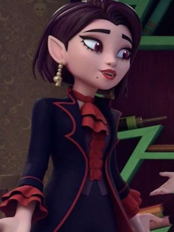 Monster High Wei Fang Black Coat