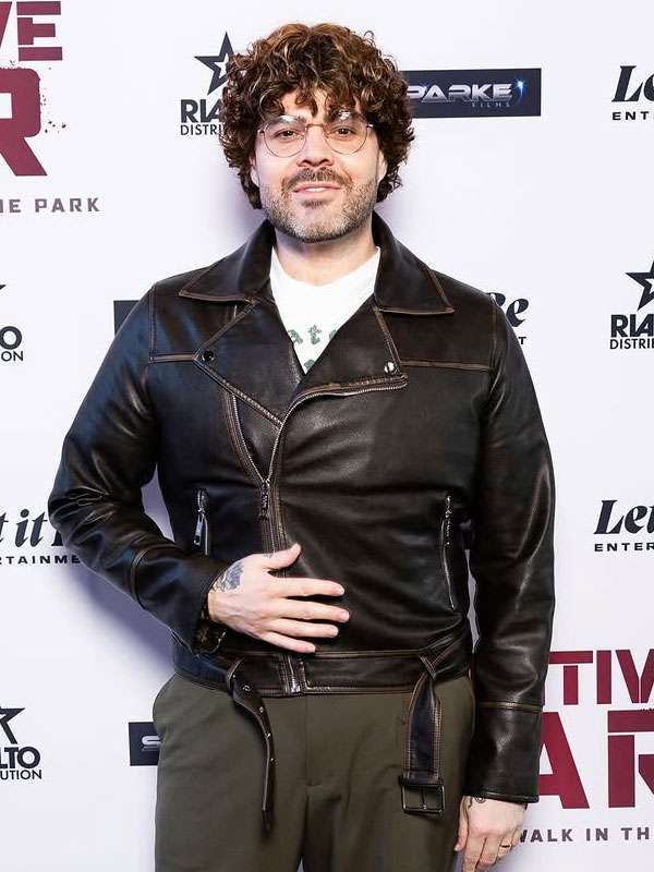 Justin Hill Primitive War Brown Leather Jacket