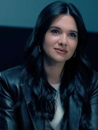 Katie Stevens Providence Falls Leather Blazer