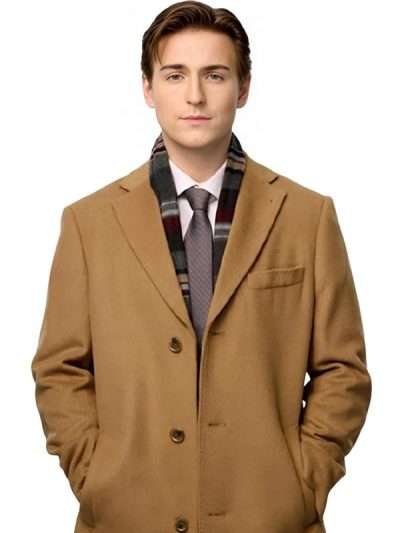 Providence Falls 2025 Finn Brown Wool Coat