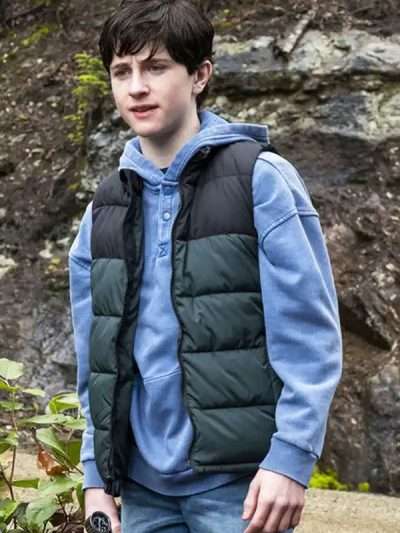 Judah Prehn Resident Alien S04 Puffer Vest