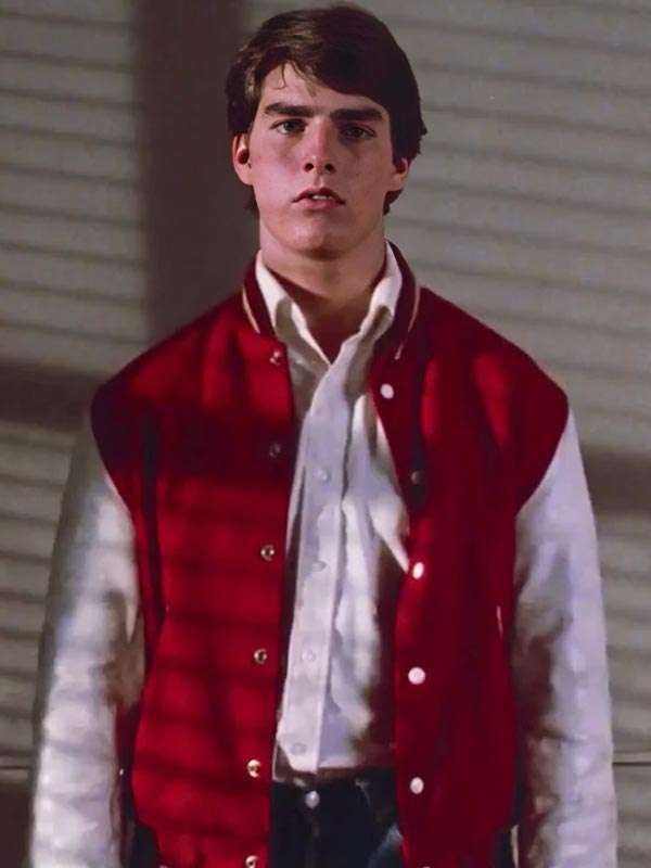 Tom Cruise Risky Business Varsity Jacket