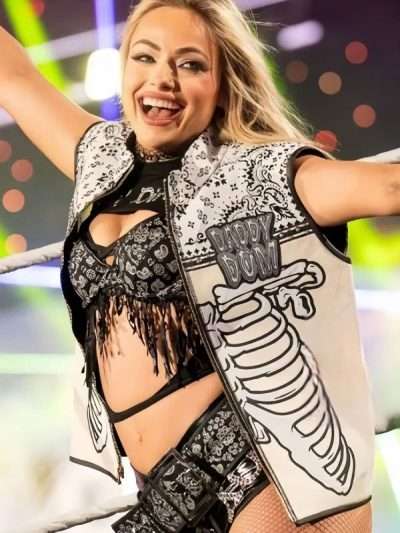 Liv Morgan Daddy Dom White Vest