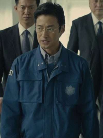 Yutaka Takenouchi Shin Godzilla Blue Jacket