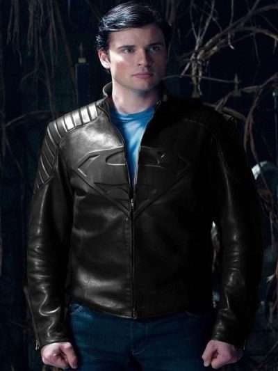 Tom Welling Smallville Superman Leather Jacket
