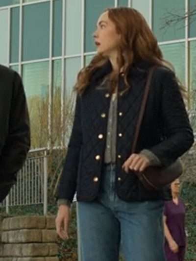 Sullivan Sullivans Crossing S03 Morgan Kohan Black Quilted Jacket