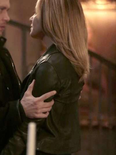 The Originals Camille O'Connell Black Leather Jacket