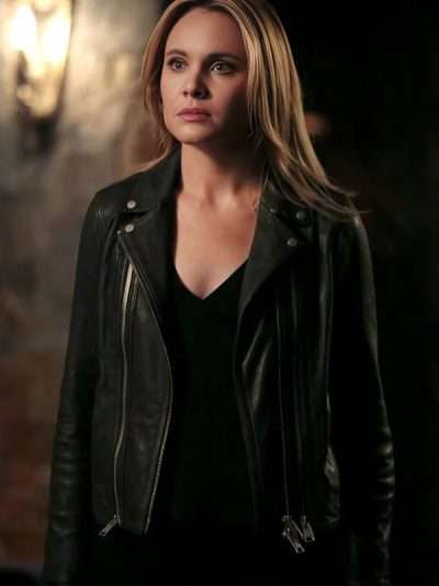 TV Series The Originals Leah Pipes Black Biker Jacket