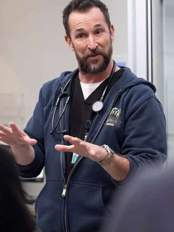 Dr Michael Robinavitch The Pitt Blue Hoodie
