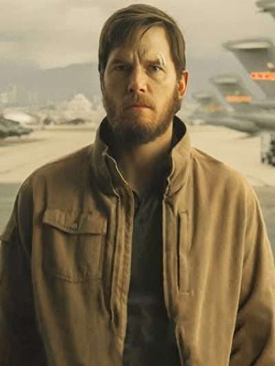 Chris Pratt The Terminal List Brown Jacket
