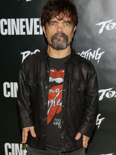 Peter Dinklage The Thicket 2024 Leather Coat