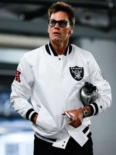 Tom Brady Raiders Varsity Jacket