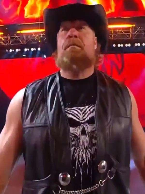 WWE SummerSlam Brock Lesnar Black Vest