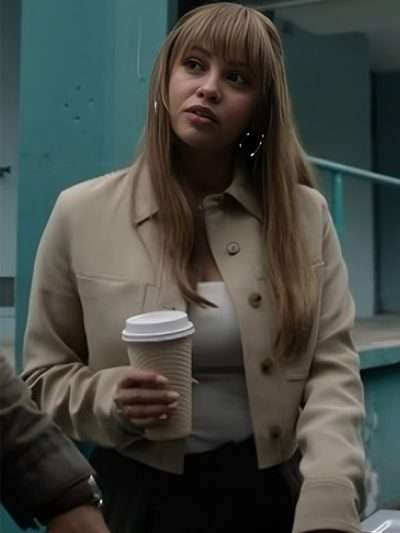 Wild Cards 2025 Max Mitchell Beige Wool Jacket
