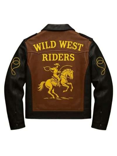 Neal McDonough The Last Rodeo 2025 Brown Leather Jacket