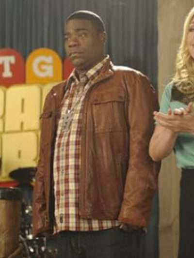 Tracy Jordan 30 Rock Brown Leather Jacket