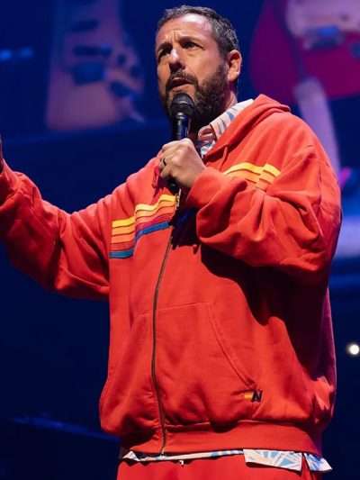 Colonial Life Arena Adam Sandler Red Track Jacket