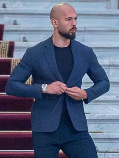 Andrew Tate Blue Blazer