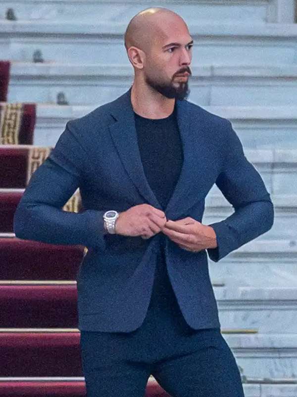Andrew Tate Blue Blazer