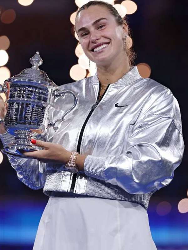 US Open 2025 Aryna Sabalenka Bomber Jacket