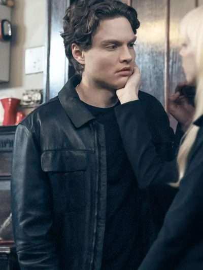 Derek Luh Gen V S02 Black Leather Jacket