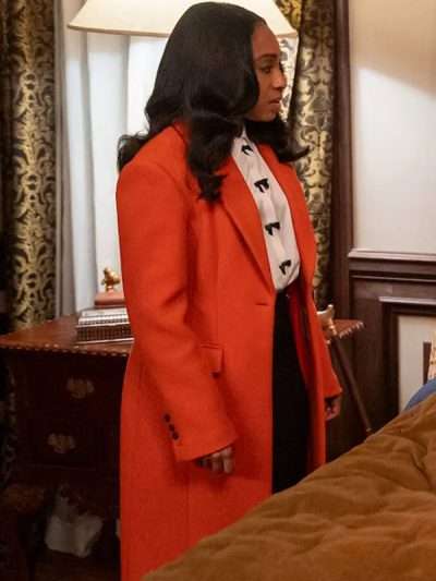 Beauty in Black S02 Taylor Polidore Orange Coat