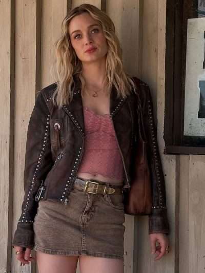 Tulsa King S03 Bella Heathcote Leather Jacket