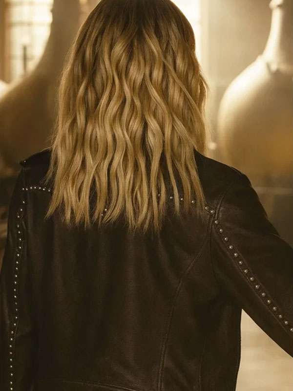 Tulsa King S03 Bella Heathcote Leather Jacket