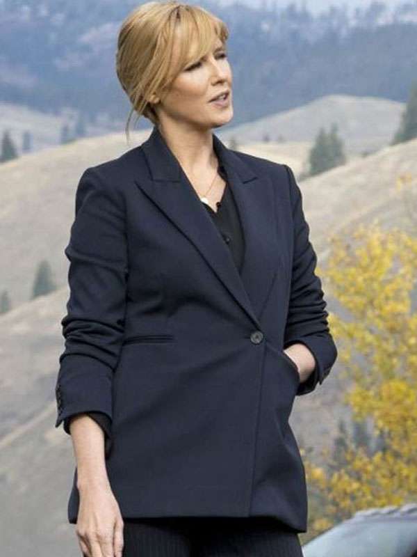 Beth Dutton Blue Blazer