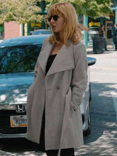 Beth Dutton Classic Grey Trench