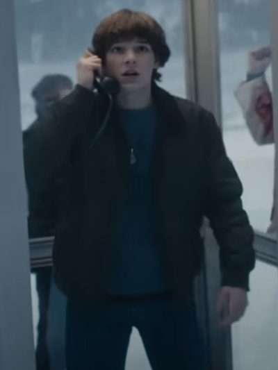Black Phone 2 Mason Thames Green Jacket