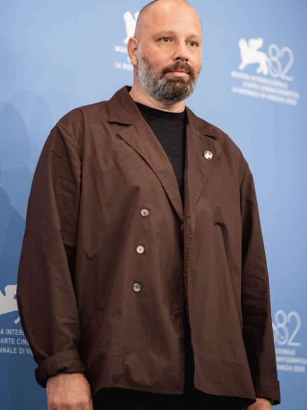 Yorgos Lanthimos Bugonia 2025 Brown Jacket