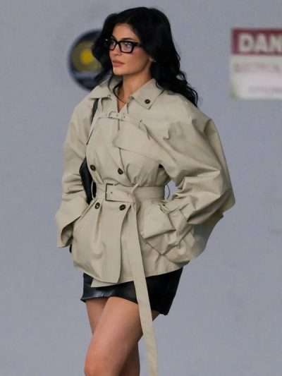 Kylie Jenner Calabasas Mini Trench Coat