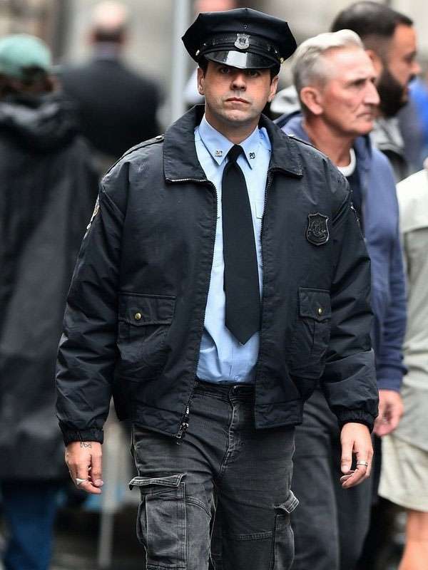 Clayface 2025 R.A. Donnelly Black Police Uniform Jacket