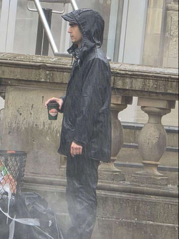 Clayface 2026 Max Minghella Black Hooded Jacket