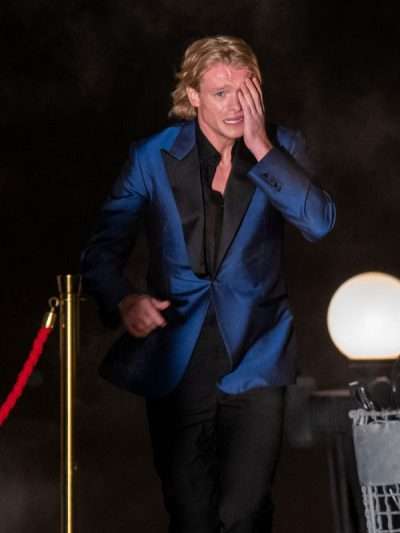Clayface 2026 Tom Rhys Harries Blue Blazer