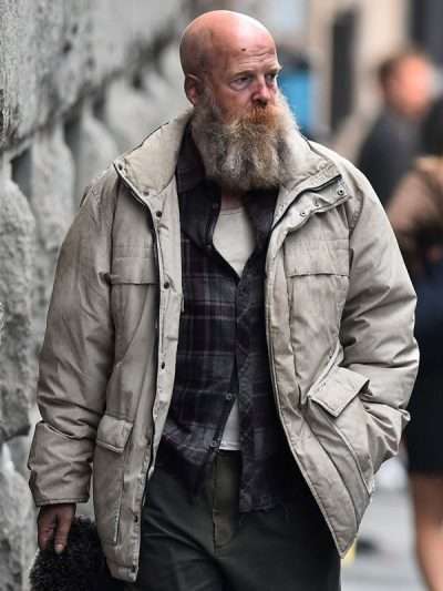 Clayface 2026 Tom Rhys Harries Grey Jacket