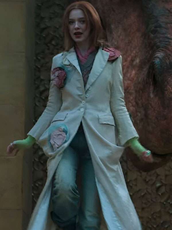 Delirium The Sandman S02 Flower Patchwork White Long Coat