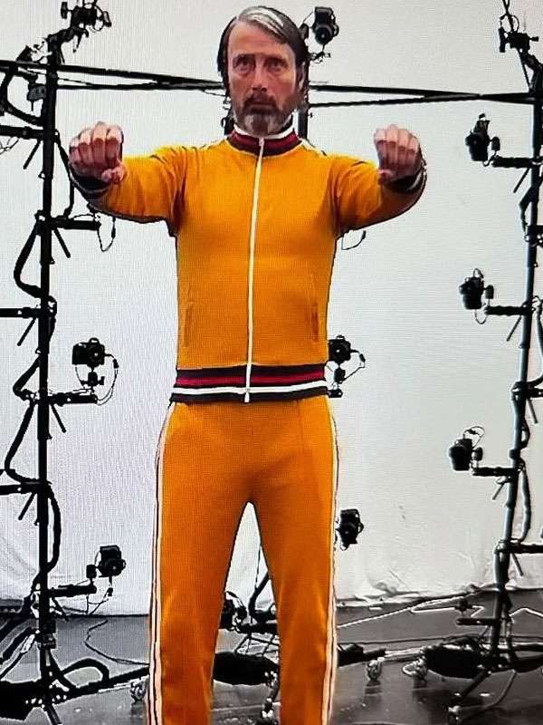 Dust Bunny Mads Mikkelsen Orange Tracksuit